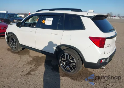 2023 Honda Passport Awd Elite из США, поврежденный, VIN 5FNYF8H08PB013532